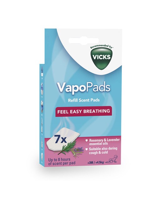 VICKS - Pack 7 VapoPads Vicks Romero y lavanda. ..