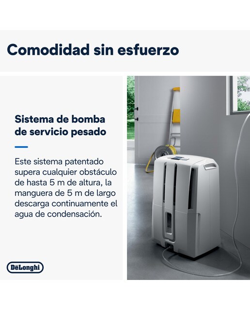 Deshumidificador De'Longhi DD230P 30 l/24 h Blanco-3