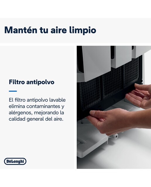 Deshumidificador De'Longhi DD230P 30 l/24 h Blanco-4