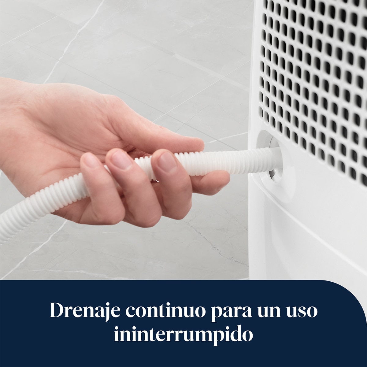 Deshumidificador De'Longhi Tasciugo AriaDry DEX210SF con nivel de ruido reducido Blanco-8