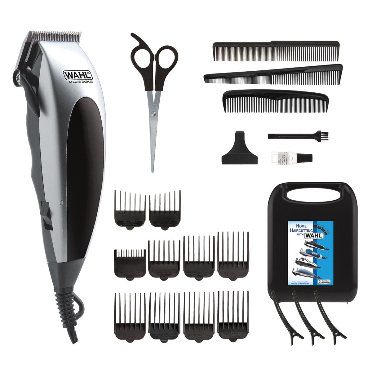 Cortapelos Wahl 9243-2216 Home Pro Kit con 10 peines guía 2