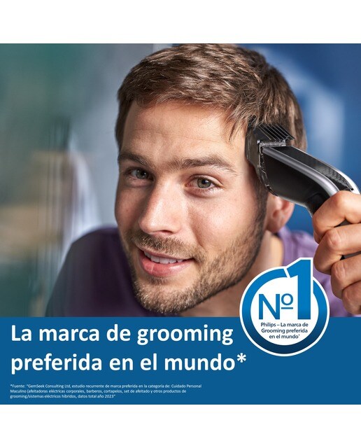 Cortapelos Philips Serie 5000 con 28 ajustes de longitud y cabezal para barba 2