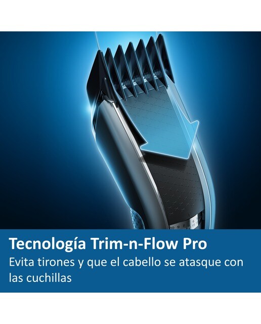 Cortapelos Philips Serie 5000 con 28 ajustes de longitud y cabezal para barba 3