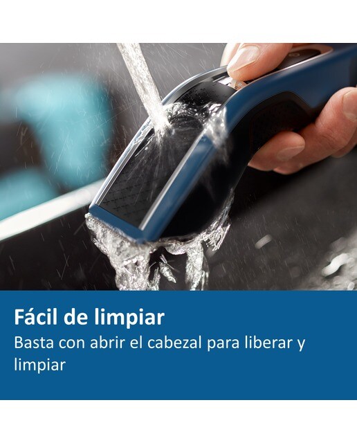 Cortapelos Philips Serie 5000 con 28 ajustes de longitud y cabezal para barba 6