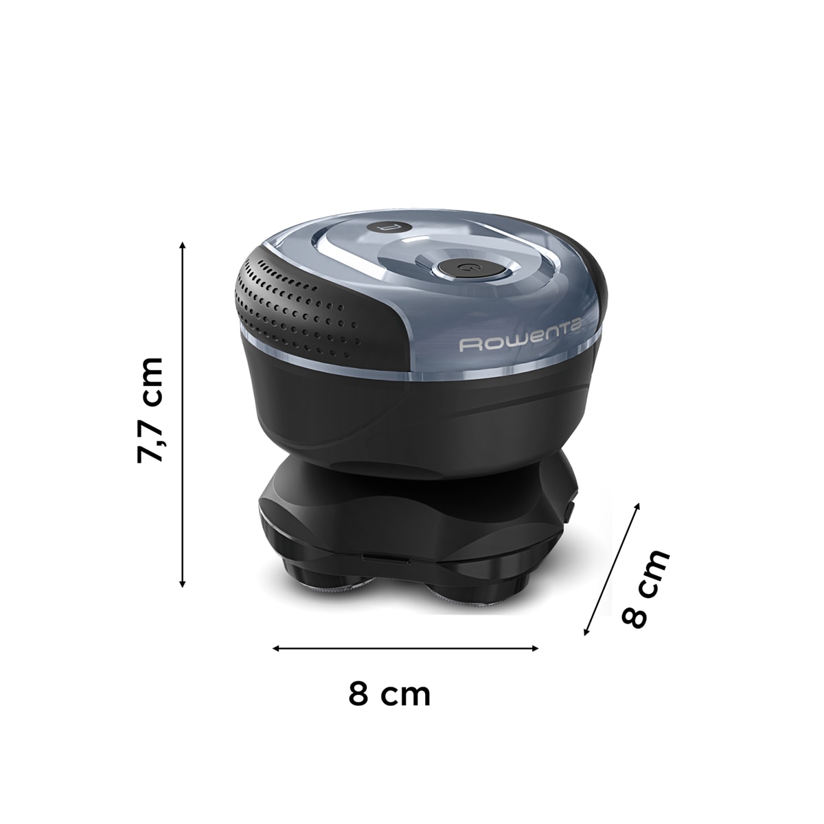 Afeitadora de cabeza Rowenta Skull Shaver con revestimiento de titanio Azul / Negro-8