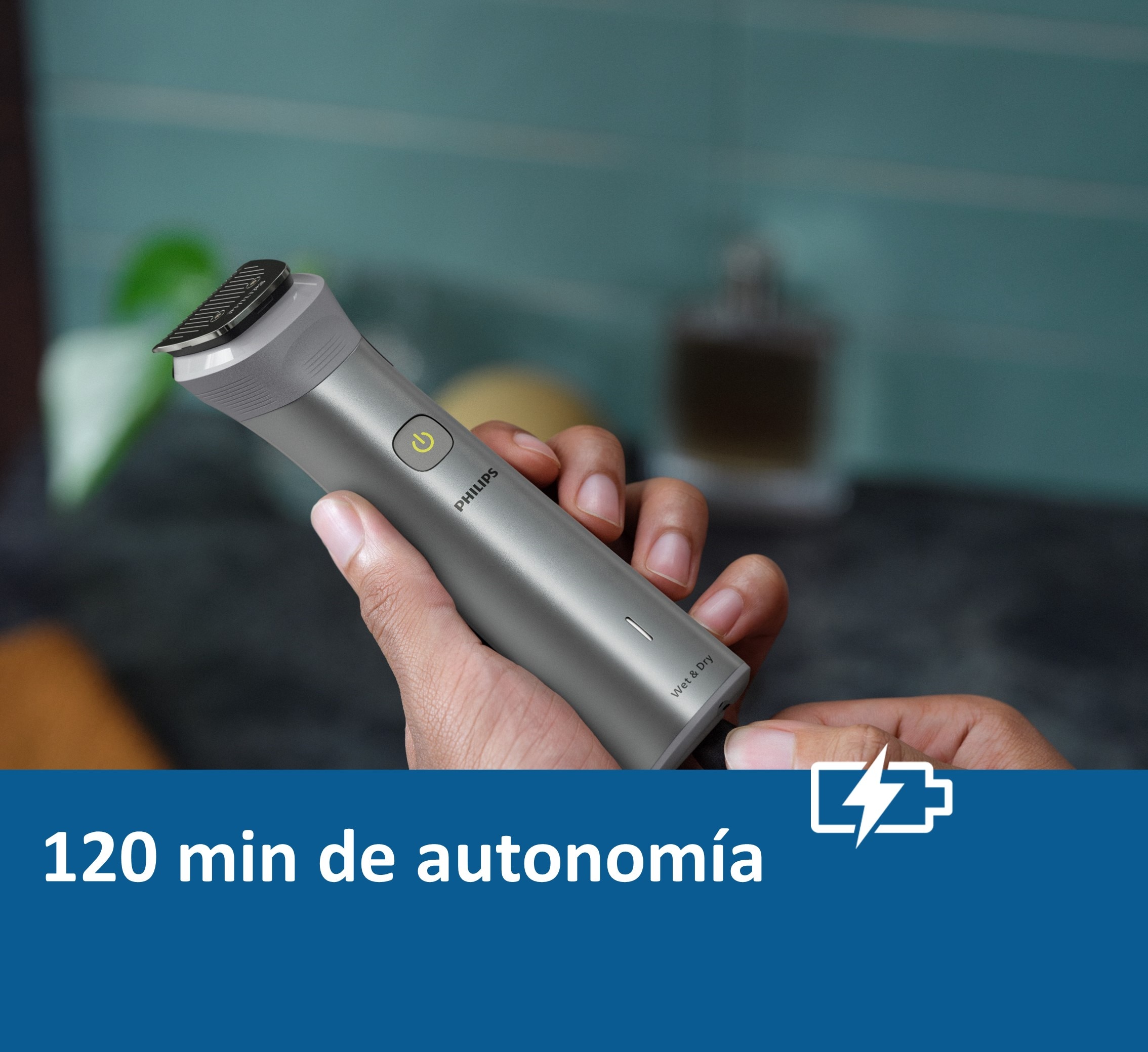 Recortadora 10 en 1 Philips Serie 5000, barba, cuerpo y cortapelos, multibarbero todo en 1, uso en seco y mojado, 120 min autonomía 8