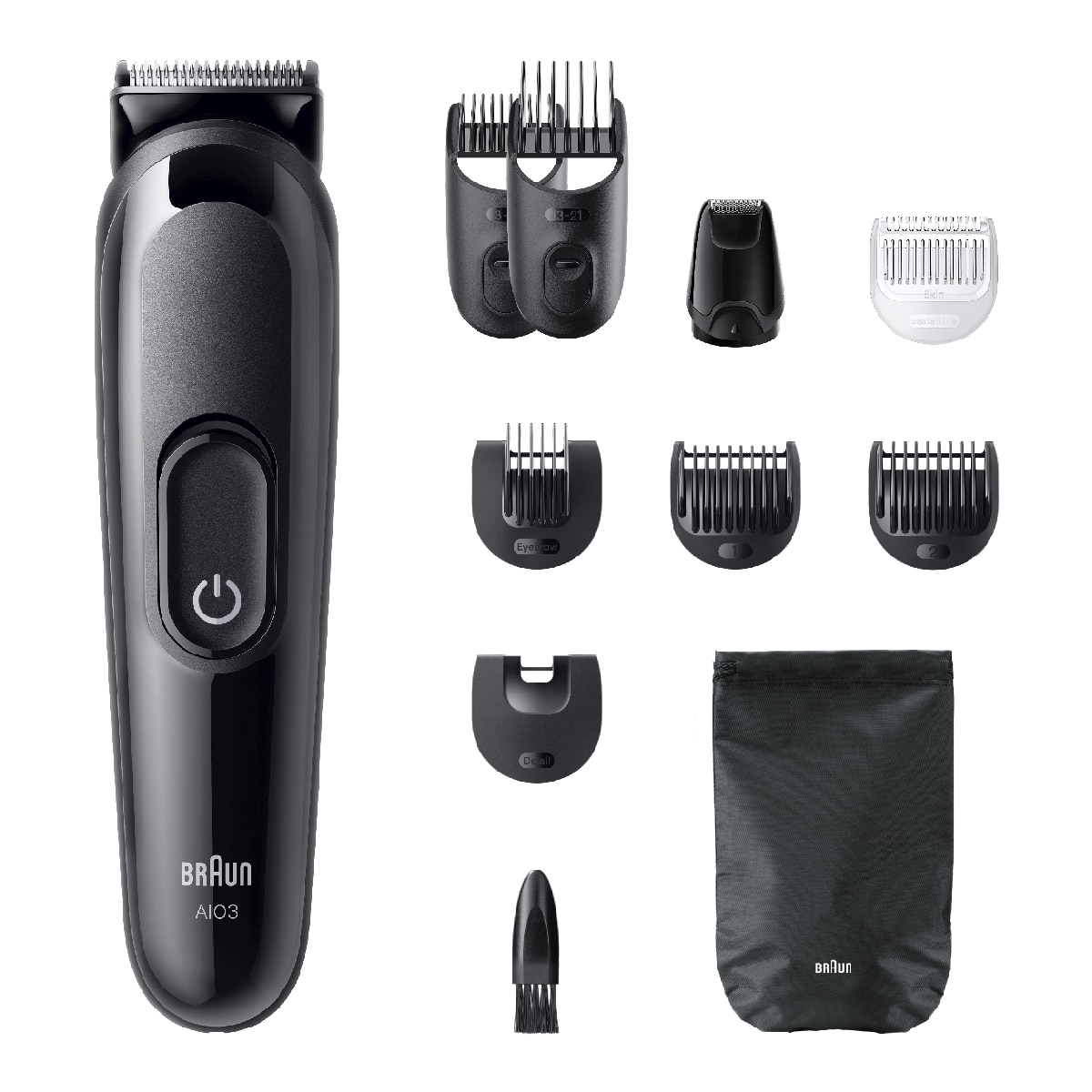 Braun – Recortadora Braun Series 3 AIO3560 Todo en uno.