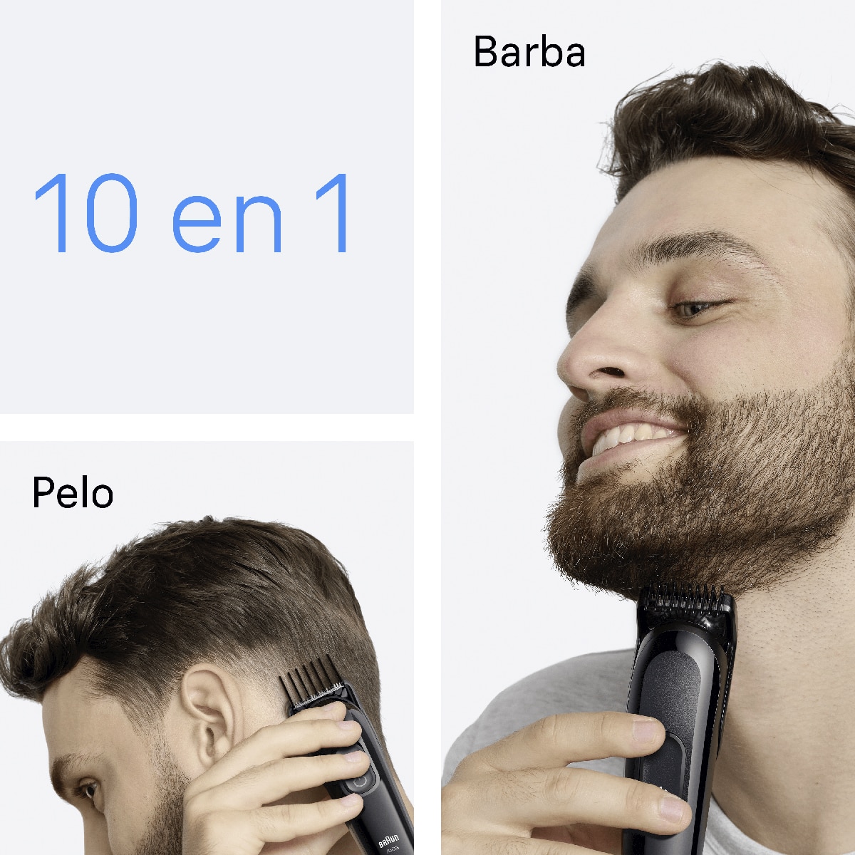 Recortadora Braun Series 3  AIO3560 Todo en uno Negro-4