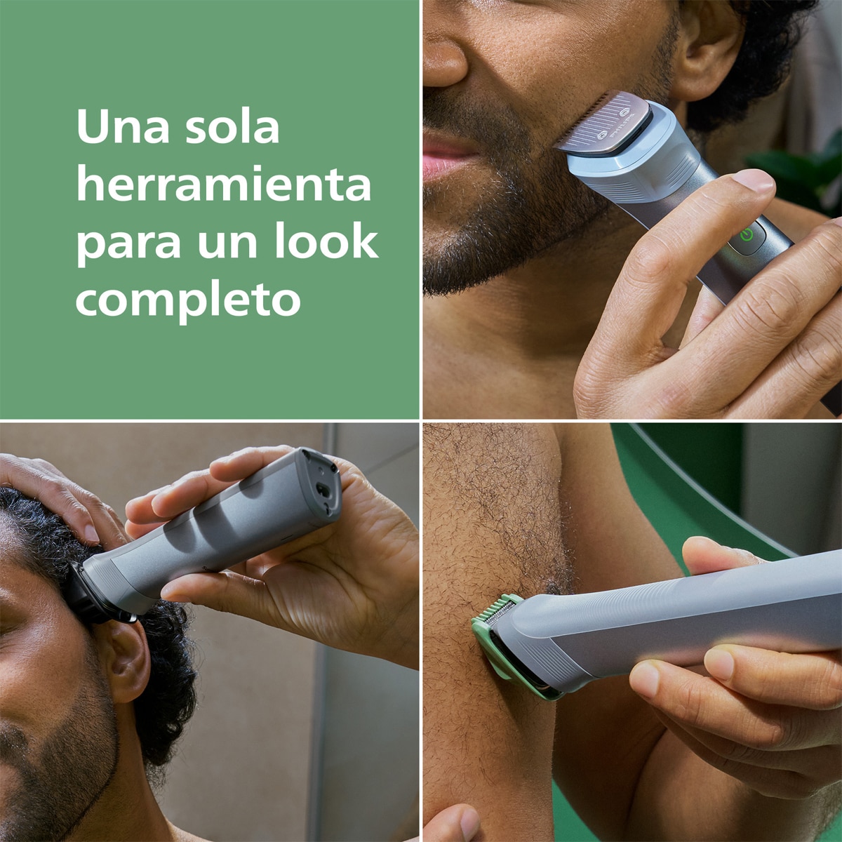 Recortador Todo-en-uno Philips Serie 5000, MG5921/15, 10-en-1 - Gris Gris-3