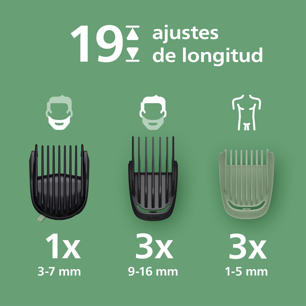 Recortador Todo-en-uno Philips Series 7000, MG7921/15, 15-en-1 - Gris Gris-4