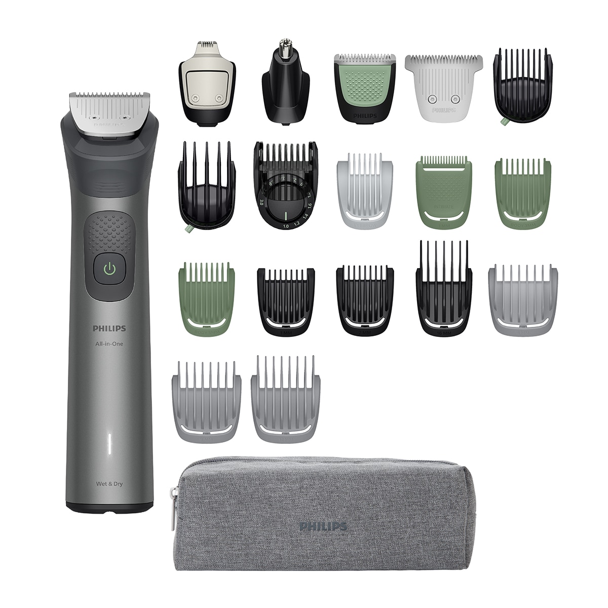Imagen 0 de Recortador Todo-en-uno Philips Series 7000, MG7941/15, 17-en-1 Gris