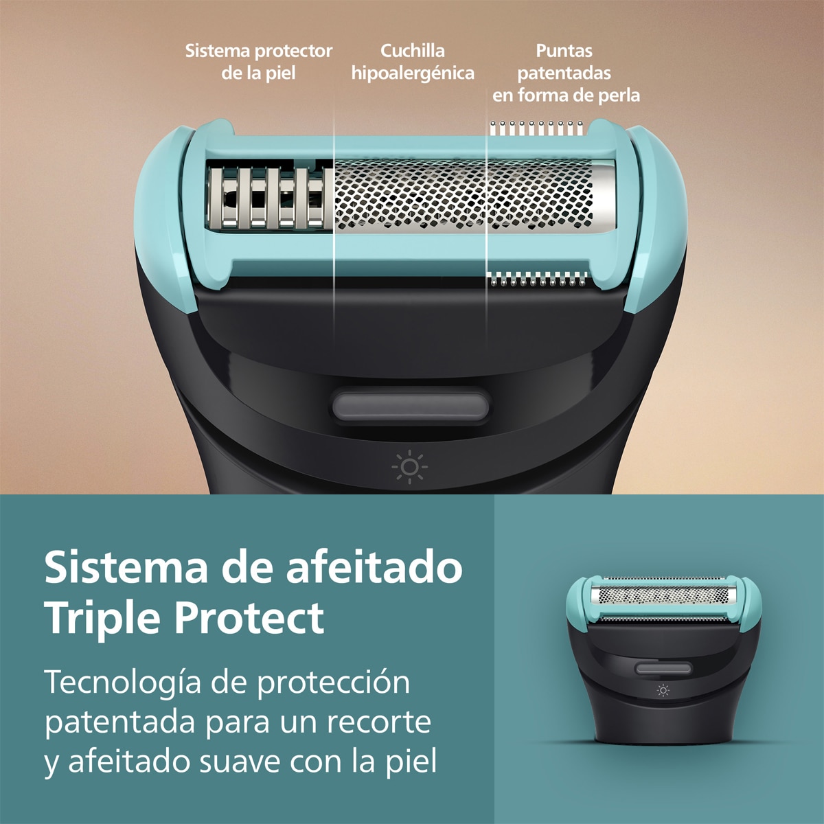 Aparador Corporal Philips Série 7000, BG7480/15, com Sistema de Corte Triple Protect Preto-5