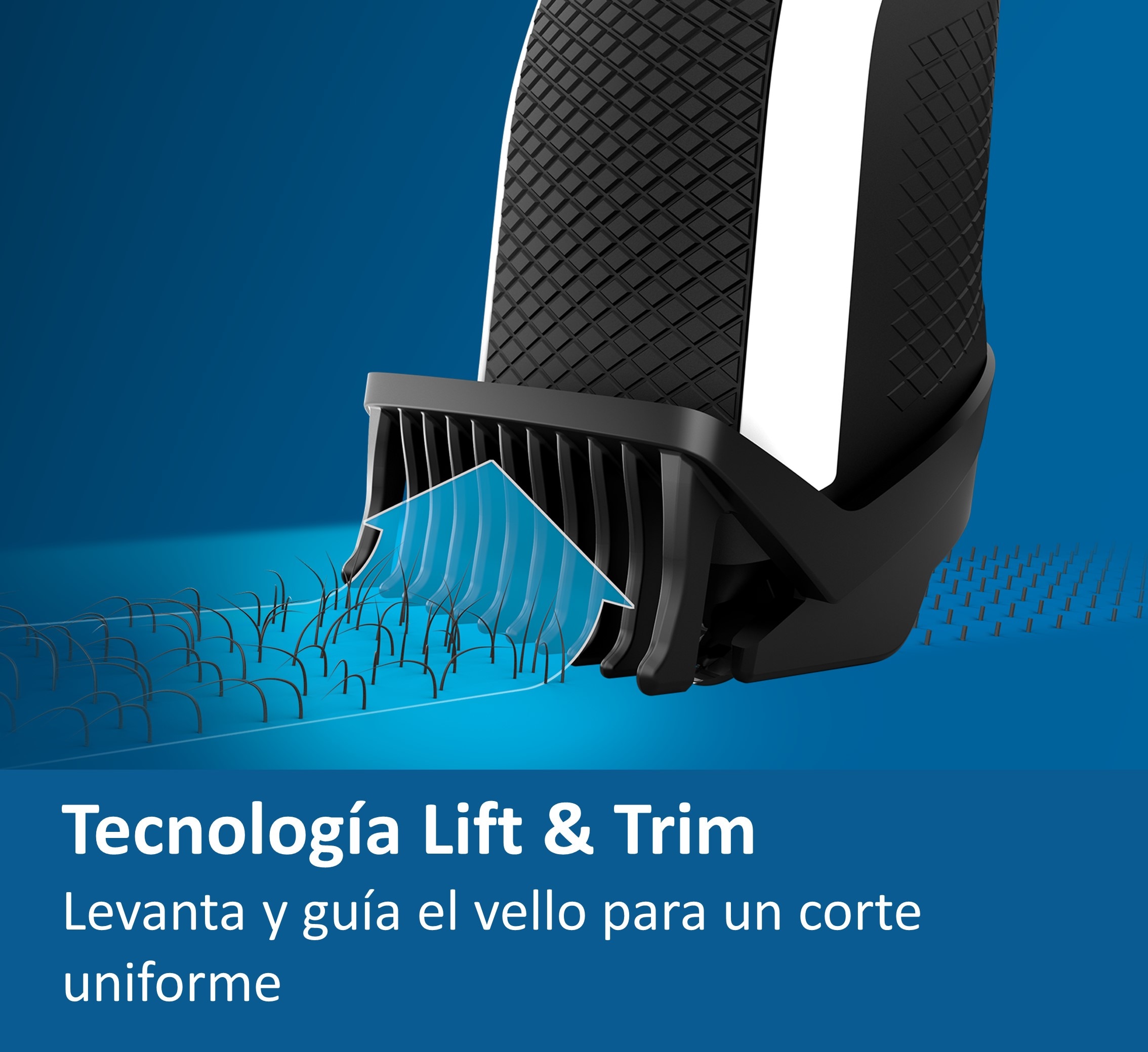 Imagen 5 de Barbero Philips S3000 con 10 posiciones de ajuste - Blanco / Negro Blanco / Negro