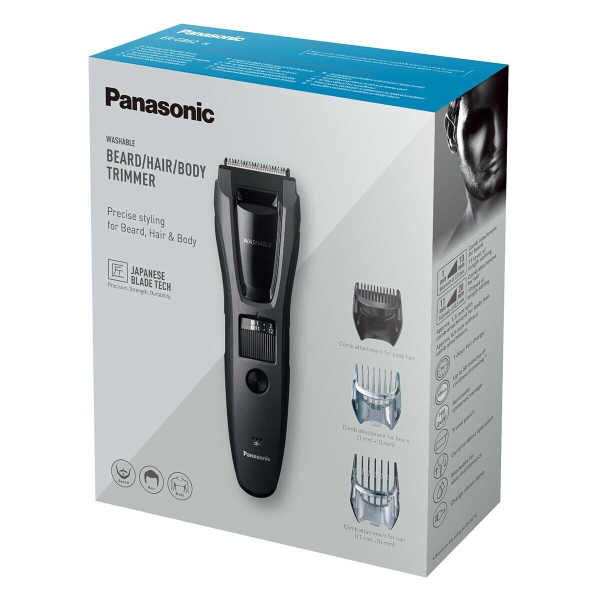 Barbero Panasonic ER-GB62-K503 5