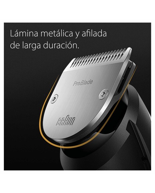 Recortadora profesional de barba Braun Series 9 BT9441, con accesorios de barbero y 180 minutos de autonomía 5