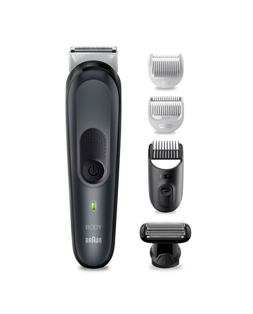 Imagem 0 de Aparador Corporal Braun Series 5 BG5360 Tecnologia SkinShield para Rosto e Corpo Multi-Zonas - Autonomia 100 min - Preto