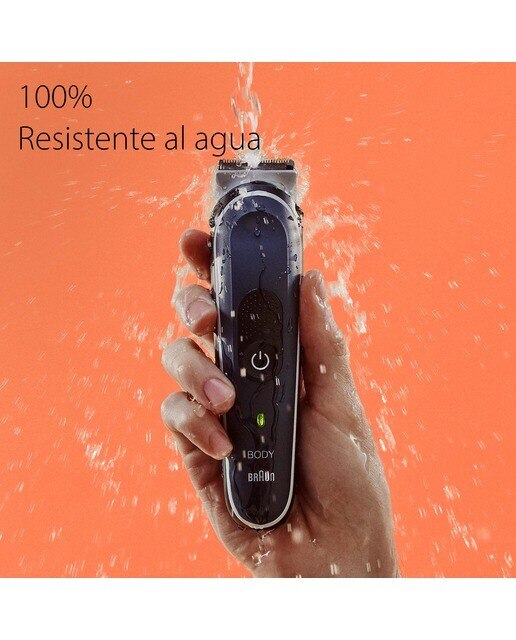 Aparador Corporal Braun Series 5 BG5360 Tecnologia SkinShield para Rosto e Corpo Multi-Zonas - Autonomia 100 min - Preto Preto-5