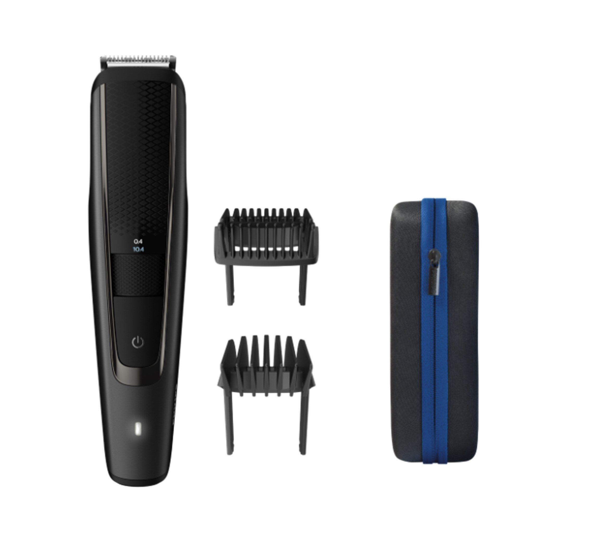 Philips – Barbero Philips Series 5000, 40 posiciones de longitud, 90 min de autonomía, 100% resistente al agua.