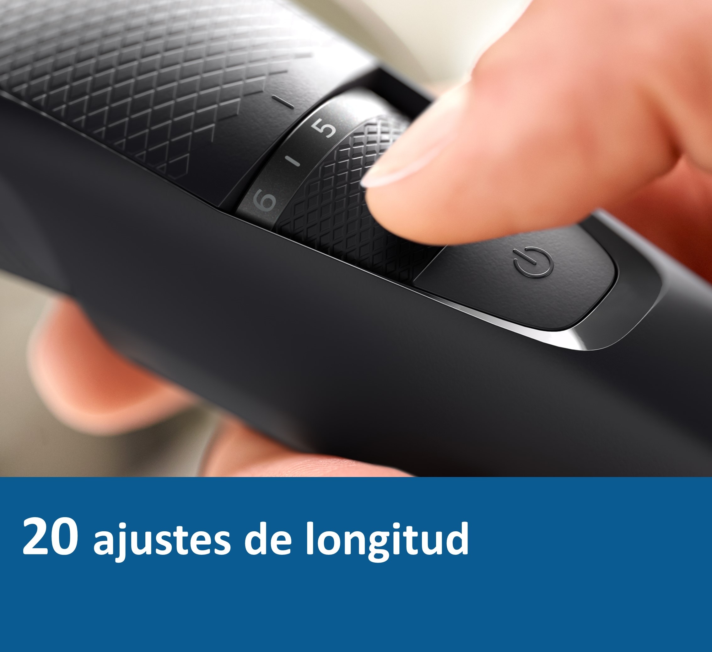 Barbero Philips Series 3000, 20 posiciones de longitud, 60 min de autonomía 4