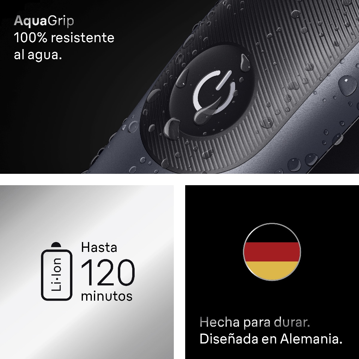 Recortadora corporal Braun Series 7 AIO7580, Todo en uno Azul-7