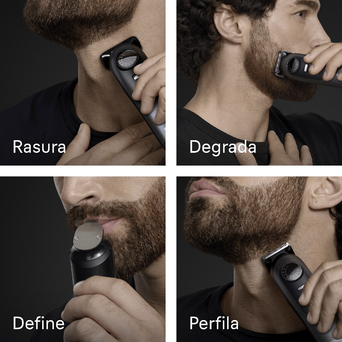 Recortadora Braun Series 7 BT7540 + 10 accesorios Azul-6