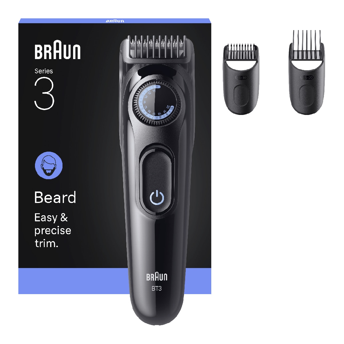 Recortadora Braun Series 3 BT3520 Azul-2