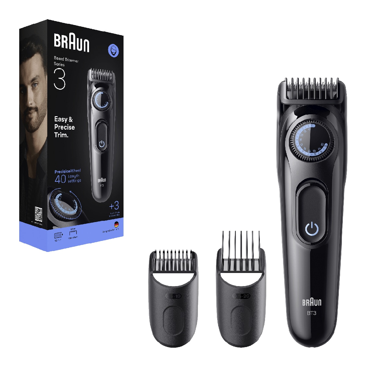 Recortadora Braun Series 3 BT3520 Azul-3