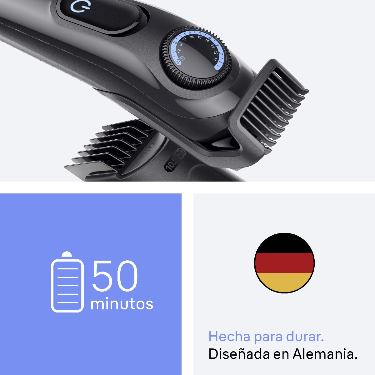 Recortadora Braun Series 3 BT3520 Azul-7
