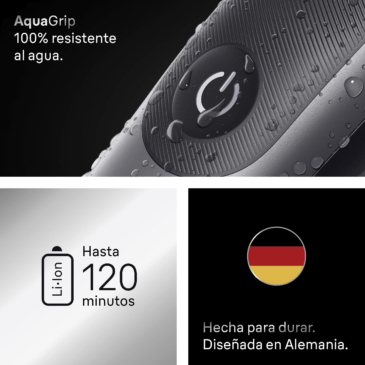 Recortadora Braun Series 7 AIO7560 Todo en uno Negro-7