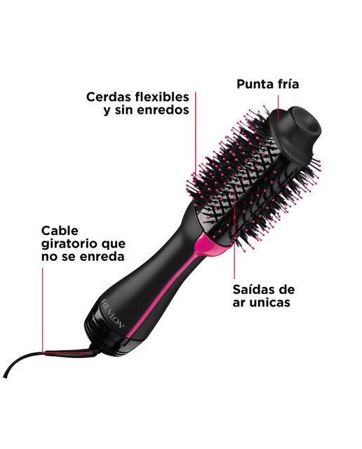 Cepillo Secador Moldeador Revlon RVDR 5222 One Step Negro-2