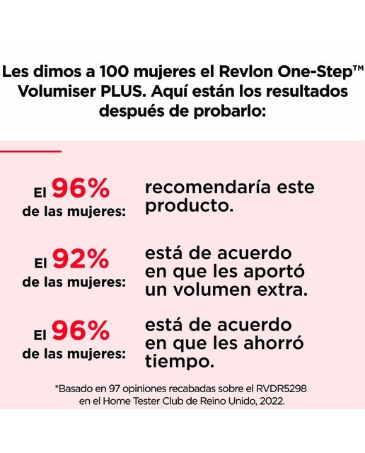 Cepillo Secador Moldeador Revlon RVDR 5298 One Step Volumiser Plus Negro-7