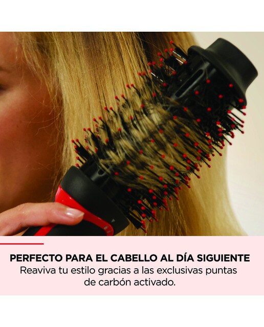 Cepillo Secador Moldeador Revlon RVDR 5298 One Step Volumiser Plus Negro-9