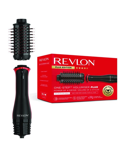 Cepillo Secador Moldeador Revlon RVDR 5298 One Step Volumiser Plus Negro-11