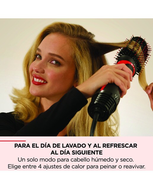 Cepillo Secador Moldeador Revlon RVDR 5298 One Step Volumiser Plus Negro-13