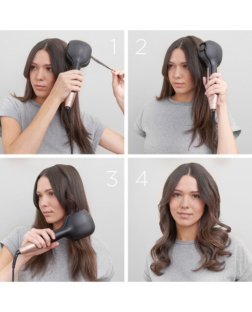 Moldeador automático BaByliss Wave Secret AirC1900E para crear ondas sueltas 5