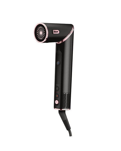 Secador e Modelador de Cabelo Shark HD440EU FlexStyle 5 em 1 de 1400 W - Preto e Rosa Dourado Preto/Dourado rosa-5