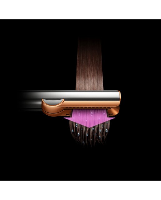Imagen 3 de Plancha secador de Pelo Dyson Airstrait sin placas calientes - Níquel / Cobre Níquel / Cobre