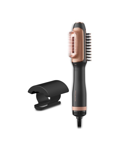 Moldeador Rowenta Reverso secador y cepillo 2 en 1 - Negro Negro-1