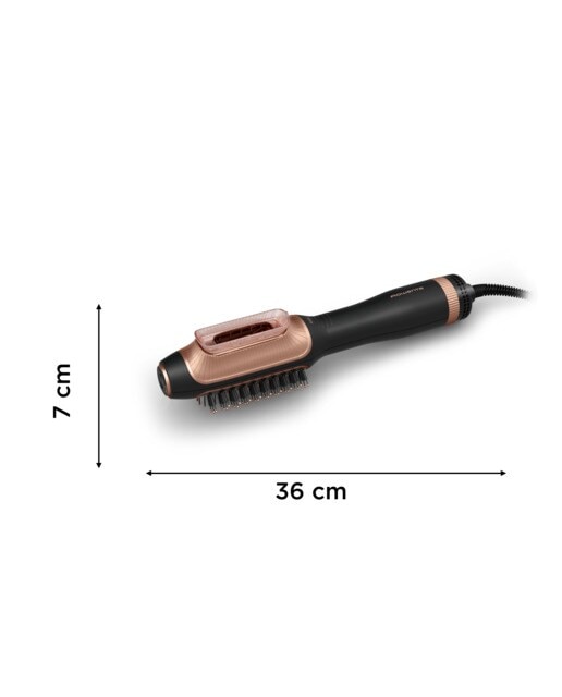 Moldeador Rowenta Reverso secador y cepillo 2 en 1 - Negro Negro-8