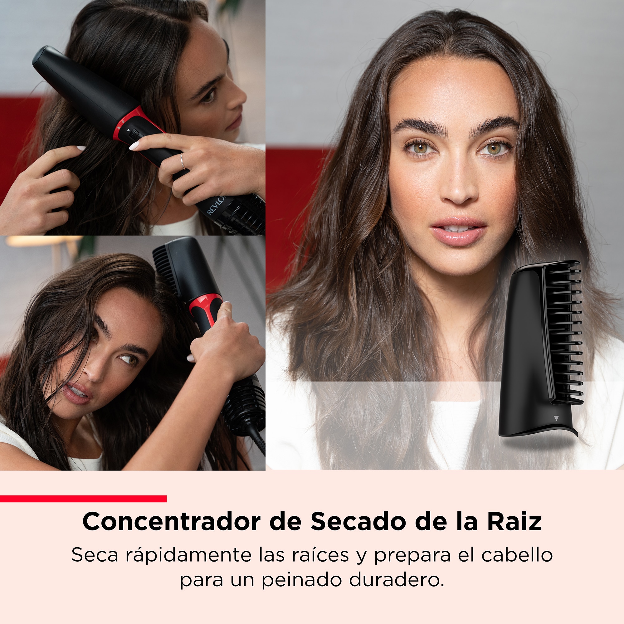 Imagen 5 de Cepillo Secador Moldeador Revlon RVDR 5371 One Step Multi "5 en 1" - Negro Negro