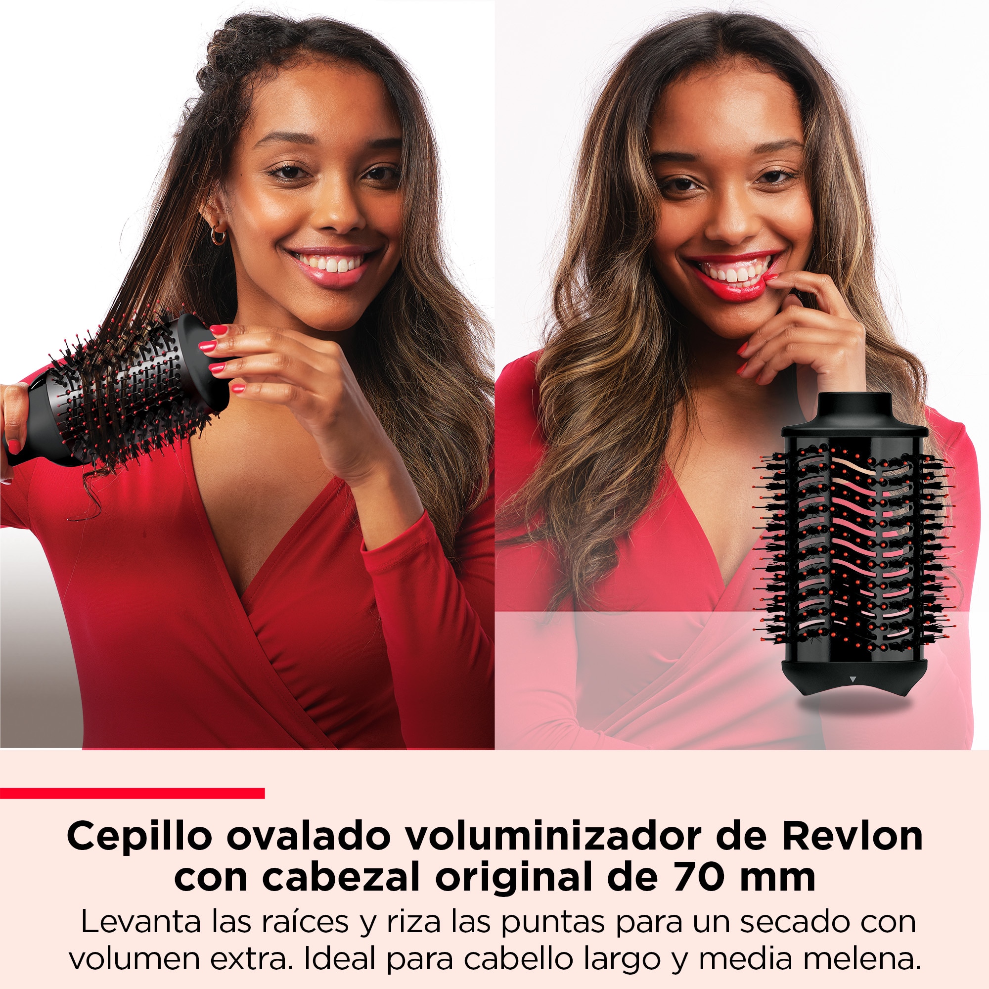 Imagen 8 de Cepillo Secador Moldeador Revlon RVDR 5371 One Step Multi "5 en 1" - Negro Negro