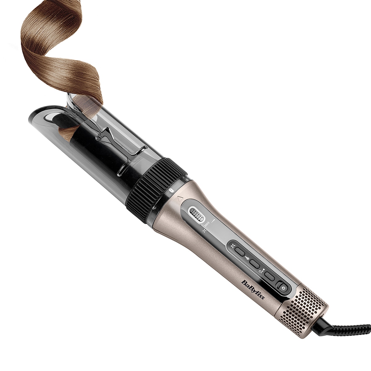 Moldeador automático BaByliss Style Secret Air con tecnología Auto-Curl Negro-3