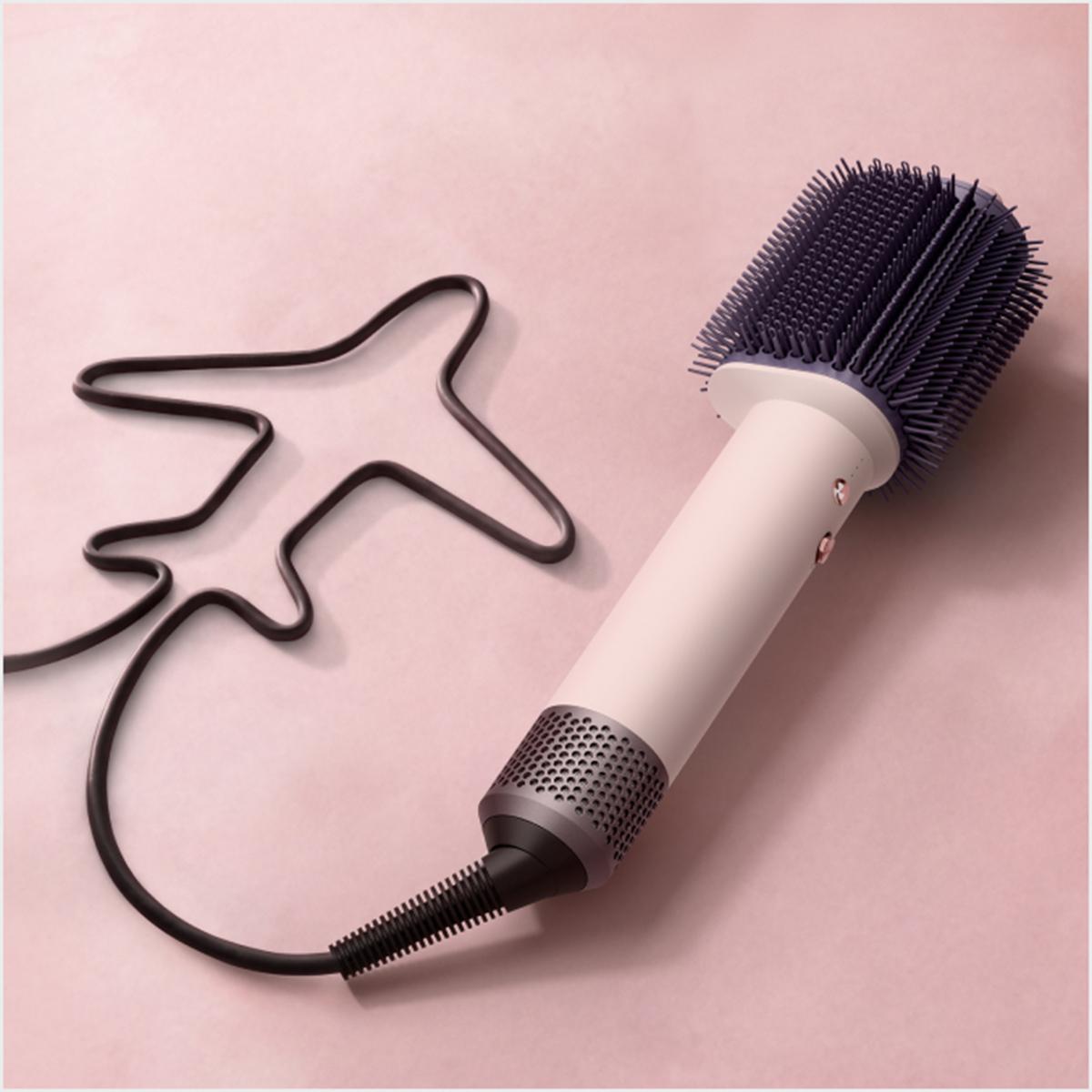 Moldeador Dyson Airsmooth Styling Brush con cerdas PivotFlex anti-enredos - Rosa Rosa-4