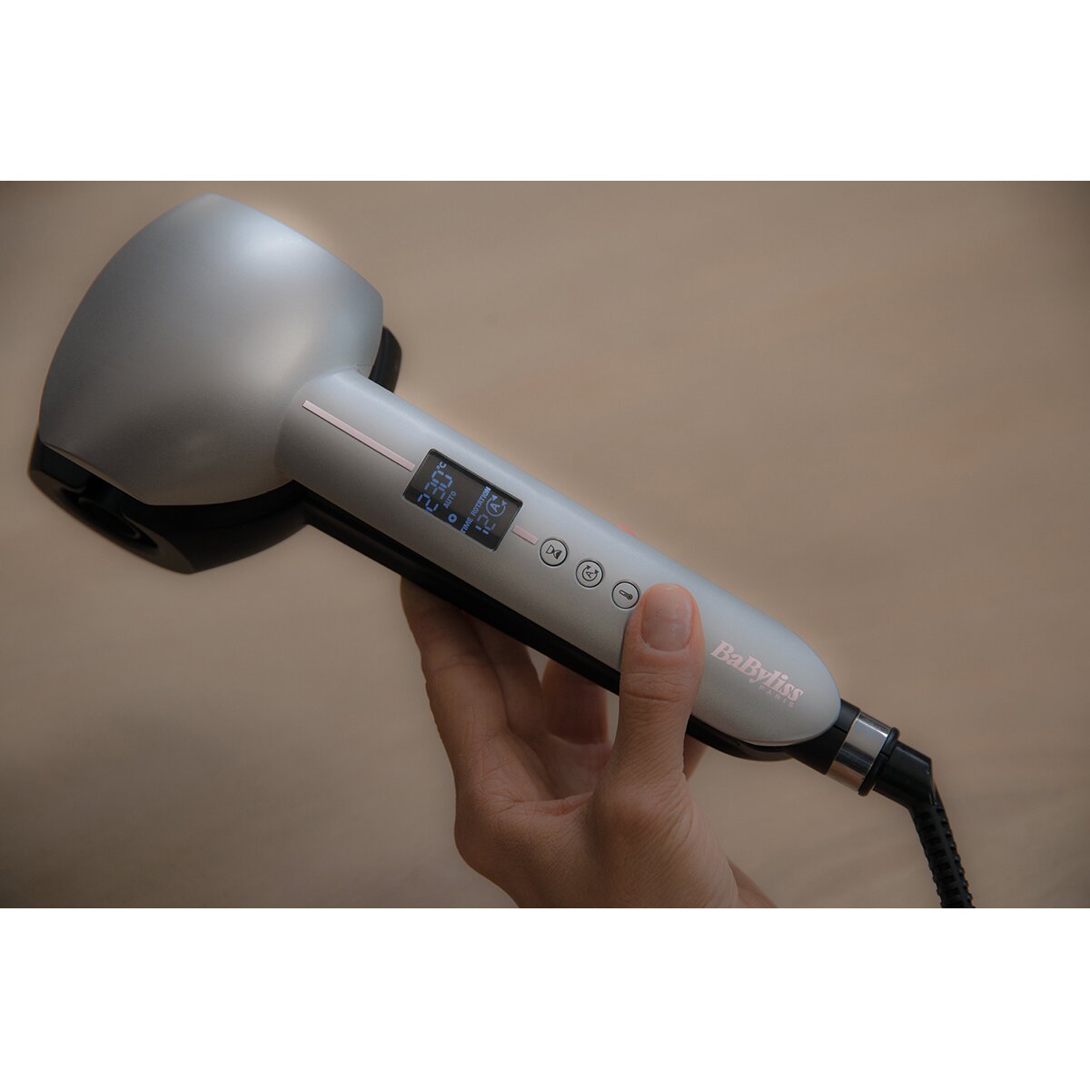 Modelador de Cabelo BaByliss Curl Secret Optimum C1600E de Ondulação Automático - Preto e Prateado 5
