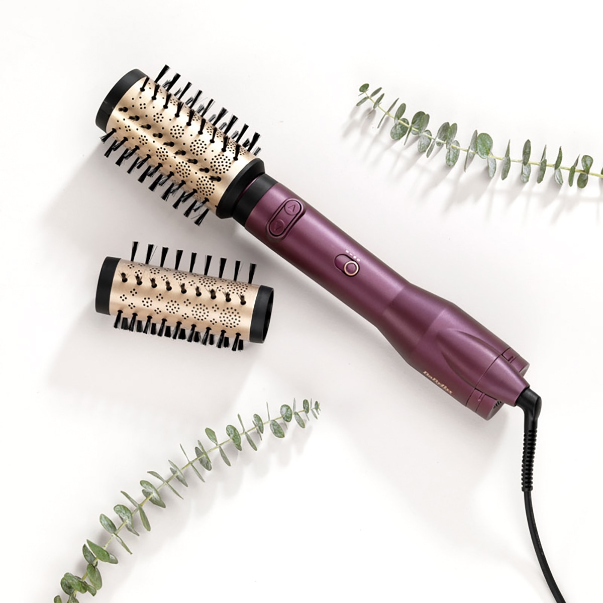 Escova de Cabelo de Ar Rotativo BaByliss AS950E Big Hair Dual 7