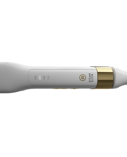 Plancha de pelo Bellissima Steam Elixir con Tecnología Stean Active Care Blanco / Dorado-6