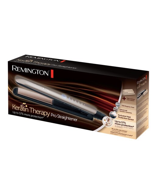 Plancha de Pelo Remington Keratin Therapy Pro con revestimiento de cerámica 5