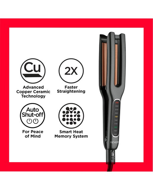 Plancha de pelo Revlon RVST2204 doble placa Negro-3
