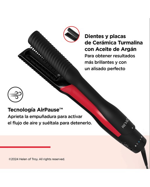 Plancha secador de pelo Revlon One Step RVDR5330 Negro / Rojo-4
