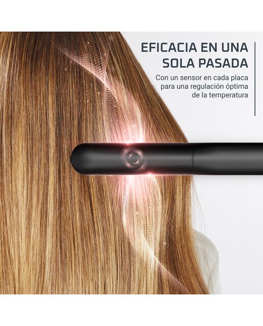 Alisador de Cabelo Rowenta SF8120 Thermocare Ultimate Experience, Cerâmico, 150 °C a 210 °C - Preto e Cobre Preto / Cobre-4